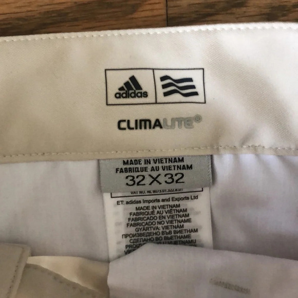ADIDAS | Men’s tan Climalite pants New Moisture Wicking Fabric - Picture 3 of 10